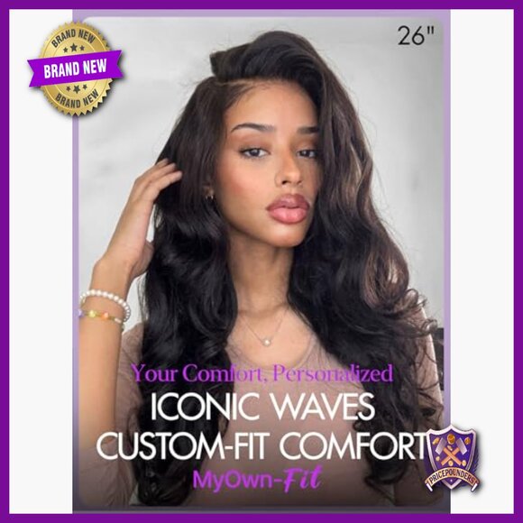 Human Hair Glueless Lace Front Wig 14 Inches Loose Body Wave 200% Density main image 5